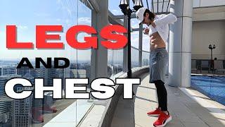 6 Exercises for the Legs and Chest (Cosce e petto).