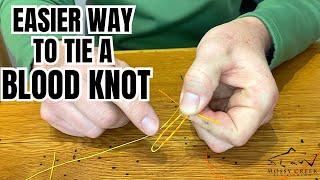 An Easier Way to Tie a Blood Knot