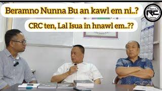 Revd Dr B Hmingthanzaua CRC Kohhran President kawmna Ngaihnawn chu.