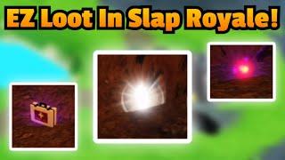 The BEST LOCATIONS To Get LOOT In Slap Royale! | Slap Battles