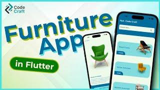 Flutter - Furniture App Project | In Hindi