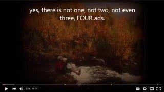 DSP Tries It: Up To Four Ads On His Videos Now