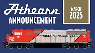 Athearn March 2025 Announcements: Athearn Genesis EMD SD60M  "Tri-clops"  Diesel Locomotive