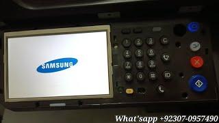 How to Samsung clx 9301 samsung clx 9201 logo Screen ||Solution by Firmware update ||Samsung printer