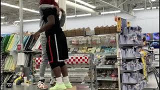 Wrest-Aisle-Mania: Friends Turn Walmart Into Wrestling Ring