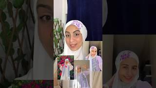 يلا نجرب لفه الحجاب الترندي الجديده .. #ramadan #hijab #explore #eid