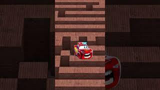 Police McQueen Nextbots in maze Gmod  #gmod #garrysmod