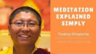 Tsoknyi Rinpoche ~ Meditation Explained Simply