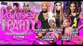 Sasha Colby & Luxx Noir London: Roscoe's RuPaul's Drag Race Season 15 Viewing Party