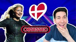 REACTION TO DENMARKS EUROVISION 2025 SONG (Dansk Melodi Grand Prix: Sissal-Hallucination)