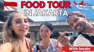 First FOOD TOUR in JAKARTA!  With Friends - Visiting Kelapa Gading for the first time!