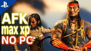 How to AFK Mortal Kombat 1 with no PC (Playstation) max kameo xp #mortalkombat1