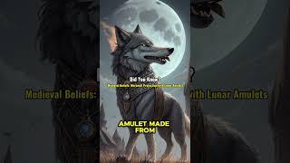 Did You Know? Medieval Beliefs: Werewolf Protection with Lunar Amulets #history #bizarre #shorts