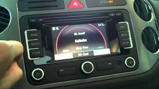 How to use an SD Card with VW's RNS315 Navigation System