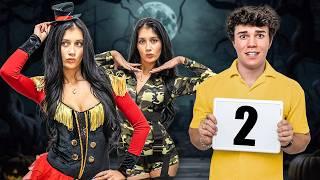 BRUTALLY Rating My Girlfriends Halloween Costumes! *Bad Idea*