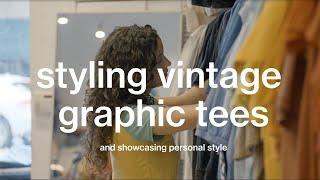 How to Style Vintage Graphic Tees | Ways to Showcase Personal Style