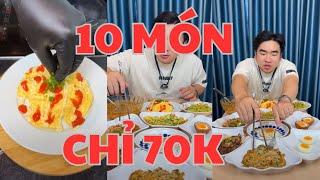 FULL || NẤU 10 MÓN CHỈ VỚI 70K