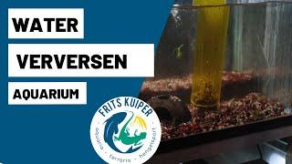 Water verversen van je aquarium