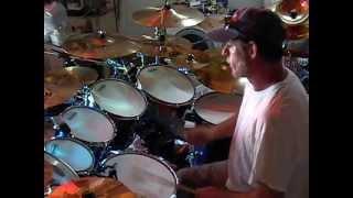 stand up and give him the praise drum cover