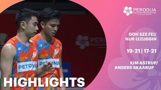 Malaysia Masters 2024: Goh Sze Fei/Nur Izzuddin 0 - 2 Kim Astrup/Anders Skaarup  | Astro SuperSport