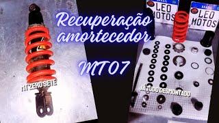 RECUPERAÇÃO AMORTECEDOR TRASEIRO MT 07