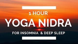 Sleep Yoga Nidra for Insomnia // Full Length 1 Hour