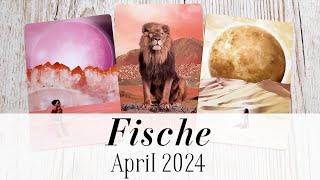 FISCHE - April 2024 • Heilung & WandlungSchluss mit unnötigen Sorgen! Tarot