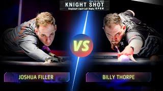 JOSHUA FILLER VS BILLY THORPE | KNIGHT SHOT OPEN 2024 #billiards #highlights #9ballpool