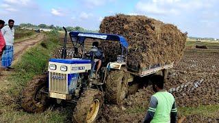 Swaraj 744 Fe 4 x 4 in trolley full load 