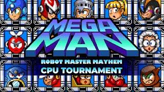 Mega Man: Robot Master Mayhem (PC) - AI TOURNAMENT Gameplay