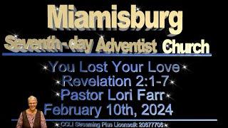 “You Lost Your Love” by Pastor Lori Farr