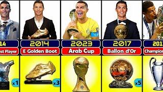 Cristiano Ronaldo Career All Trophies and Awards 