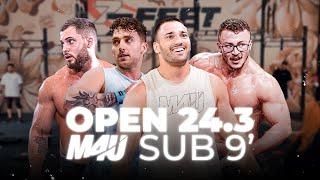 24.3 OPEN Crossfit (8min***s)Bryan Hernandez vs Txete vs Xavi Marco vs Marc Carmona