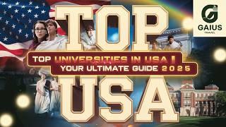 Top Universities in USA | Your Ultimate Guide!