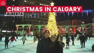 Winter in Canada: Christmas in Calgary