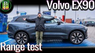 First range test with the Volvo EX90 Twin Performance