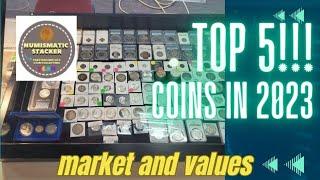 Top 5 Coins you should be collecting in 2023.  #gold #collect
