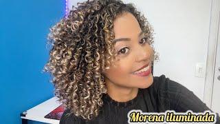 MORENA ILUMINADA CACHEADA | Finalização Anti - Frizz