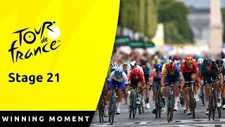 MEEUS WINS THE FINAL STAGE - Tour de France Stage 21 Winning Moment