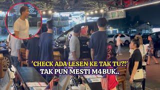 WARGA SINGAPURA BUAT HAL‼️PANDU MPV TERB4B4S MASUK RESTORAN