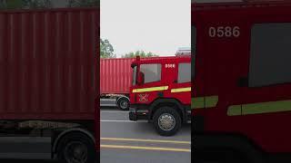 Give way to the fire truck3D Special Effects | 3D Animation #shorts #vfxhd