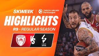 MALEDON VS FOURNIER, BATTLE NIVEAU MVP  Olympiacos vs ASVEL - Résumé EuroLeague J9