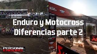 Enduro y Motocross, dos competiciones totalmente diferentes