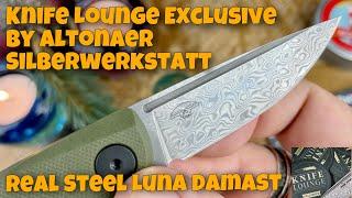  Knife Lounge Exclusive ‼️ Real Steel Luna Damast by Altonaer Silberwerkstatt