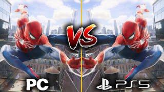 Marvel's Spider-Man 2 PC vs PS5 Graphics Comparison - Is PC The Definitive Version?