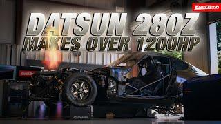 1200HP Datsun 280z on our Dyno! | Rock Solid Motorsports