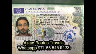 Spain Visa 100% Guaranteed work