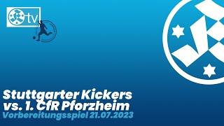 Tore und Stimmen zum Testspiel Stuttgarter Kickers - 1. CfR Pforzheim