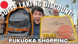 SHOPPING IN FUKUOKA: grabe 70% off dito sa Tosu Premium Outlet
