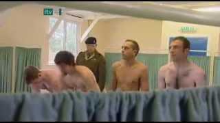 Group doctor physical clip Bad Lads Army S2 E1 naked butts